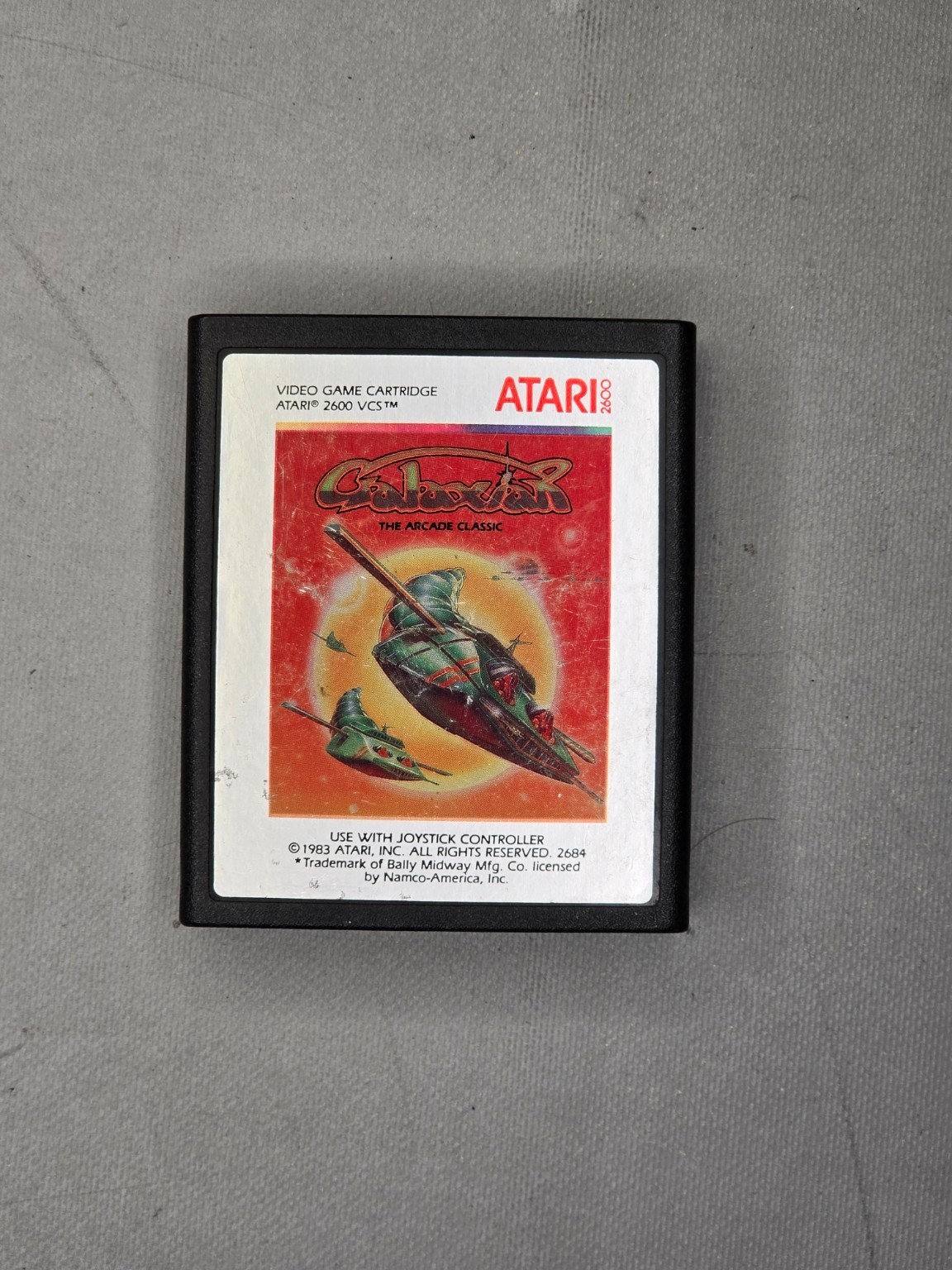 UNTESTED Galaxian Atari 2600 Video Game Cartridge Only Vintage 1983 1 UNTESTED Galaxian Atari 2600 Video Game Cartridge Only Vintage 1983