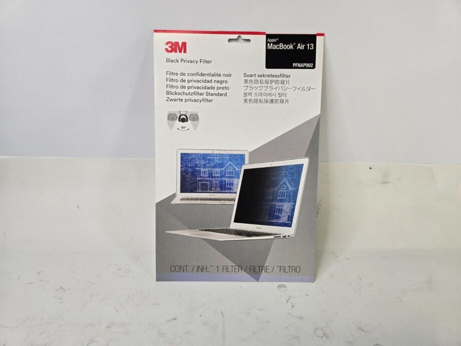 image of 3M Privacy Filter for 13 Apple MacBook Air PFNAP002 355544575295