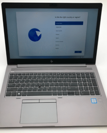 HP ZBook 15u G5 i7-8650U 16GB 128GB SSD 15.5" FHD Win 11 Pro UHD 620
