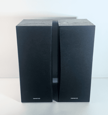 image of Onkyo SKF 150F Surround System Speaker Pair tested good condition 374827618395