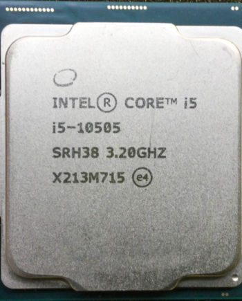 Intel Core i5-10505 SRH38 3.2GHz 12MB 6-Core LGA 1200 CPU Desktop Processor