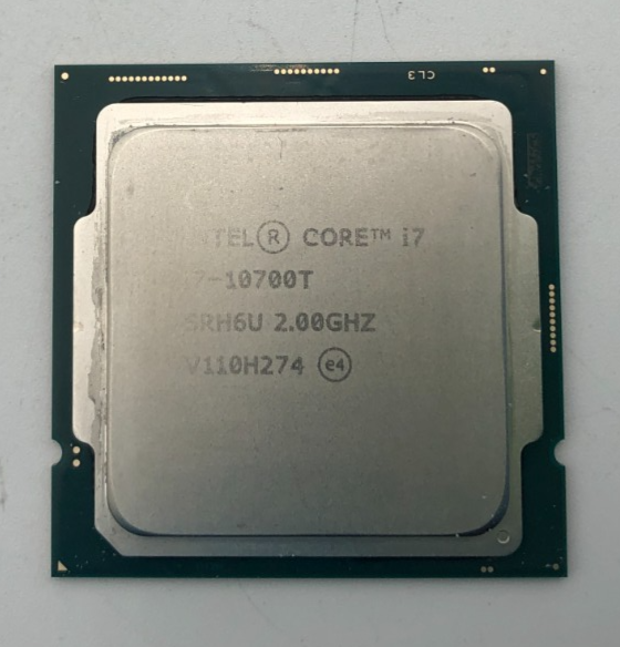 Intel Core i7-10700T SRH6U 8-Core 2.0GHz 4.5GHz Turbo LGA1200 1 Intel Core i7-10700T SRH6U 8-Core 2.0GHz 4.5GHz Turbo LGA1200