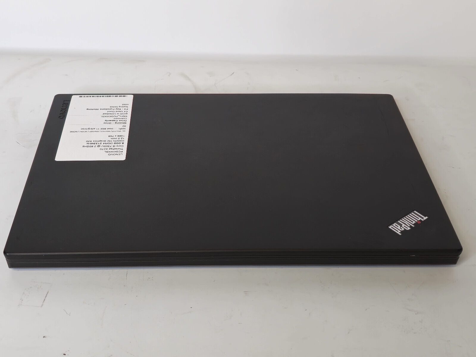 短納期Lenovo ThinkPad X270 Core i5 高解像度FHDパネル Windowsノート本体