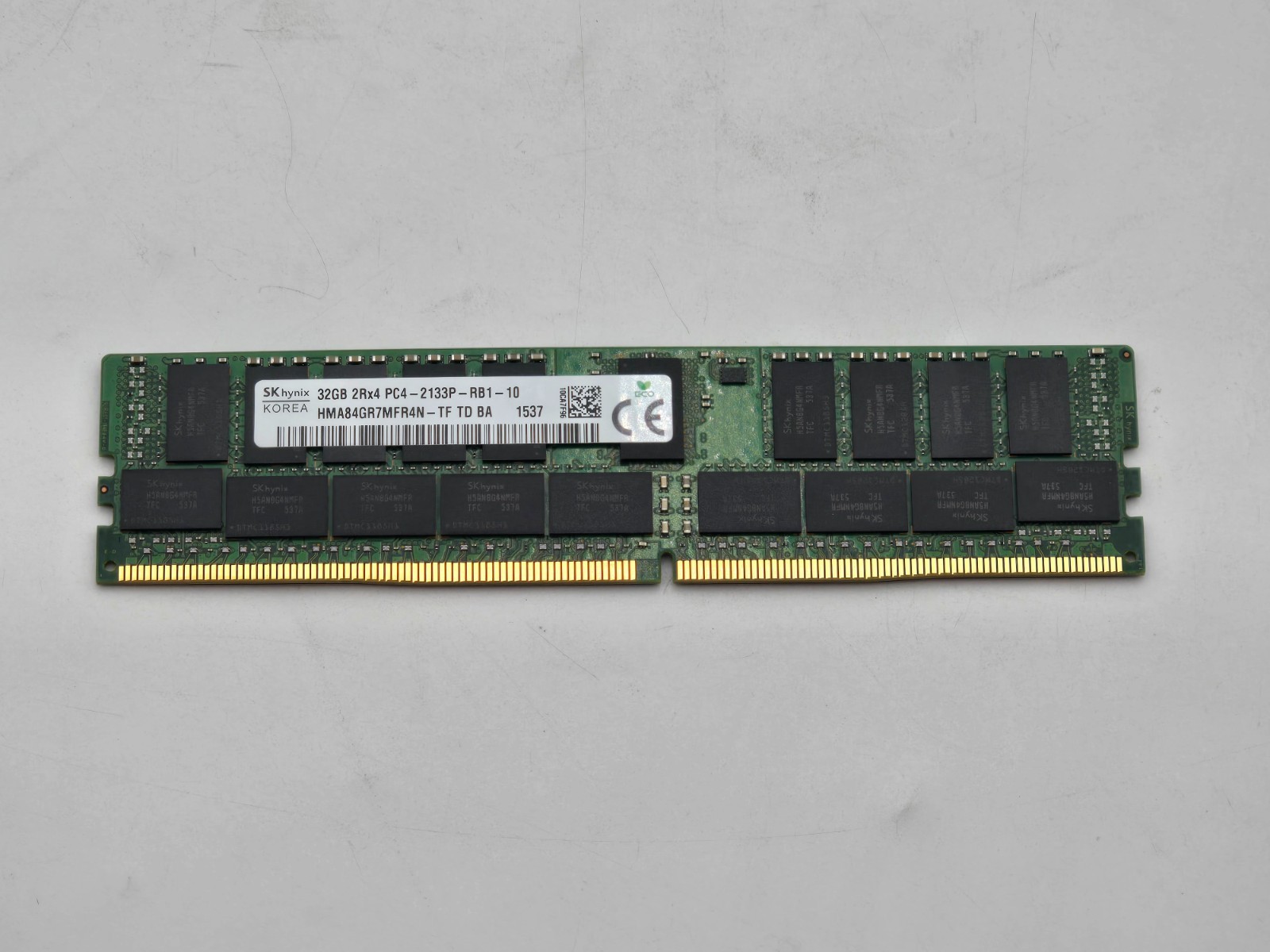 SK hynix 32GB DDR4-2133P ECC Registered RDIMM Server Memory HMA84GR7MFR4N-TF 1 SK hynix 32GB DDR4-2133P ECC Registered RDIMM Server Memory HMA84GR7MFR4N-TF