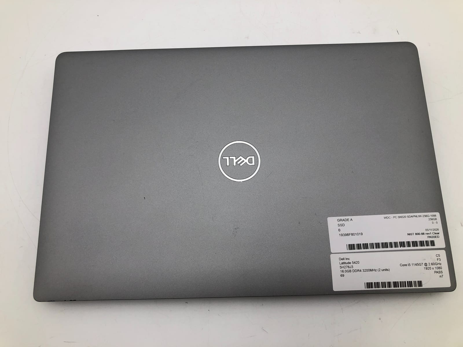 Dell | Latitude 5420 | i5-1145G7 | 16GB | 256GB NVMe | Win 11 Pro | 69% Battery 6 Dell | Latitude 5420 | i5-1145G7 | 16GB | 256GB NVMe | Win 11 Pro | 69% Battery