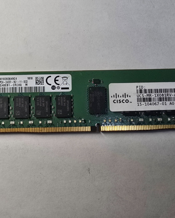 Samsung 8GB DDR4‑2400 PC4‑19200 ECC Registered RDIMM Memory Module M393A1G40EB1-