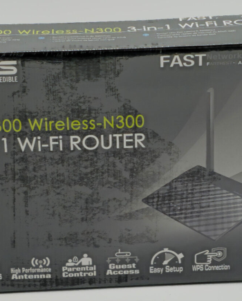ASUS RT-N300 Wireless-N300 3-in-1 WiFi Router BRAND NEW SEALED.