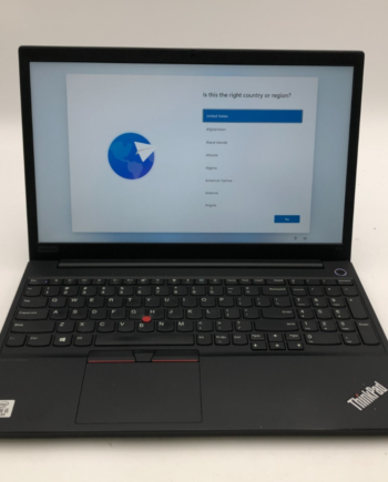 Lenovo ThinkPad E15 i5-10210U 8GB 256GB NVMe SSD 15.5" FHD Win 11 Pro