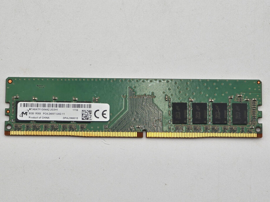 Micron 8GB DDR4 2400MHz PC4-2400T RAM MTA8ATF1G64AZ-2G3H1 Desktop memory