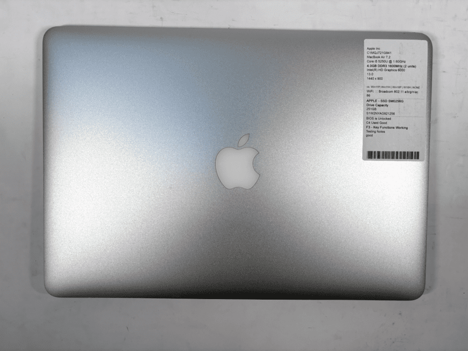 image of MacBook Air 13 Early 2015 i5 5250U 4GB 256GB SSD macOS Catalina Used Good 355827915746 5