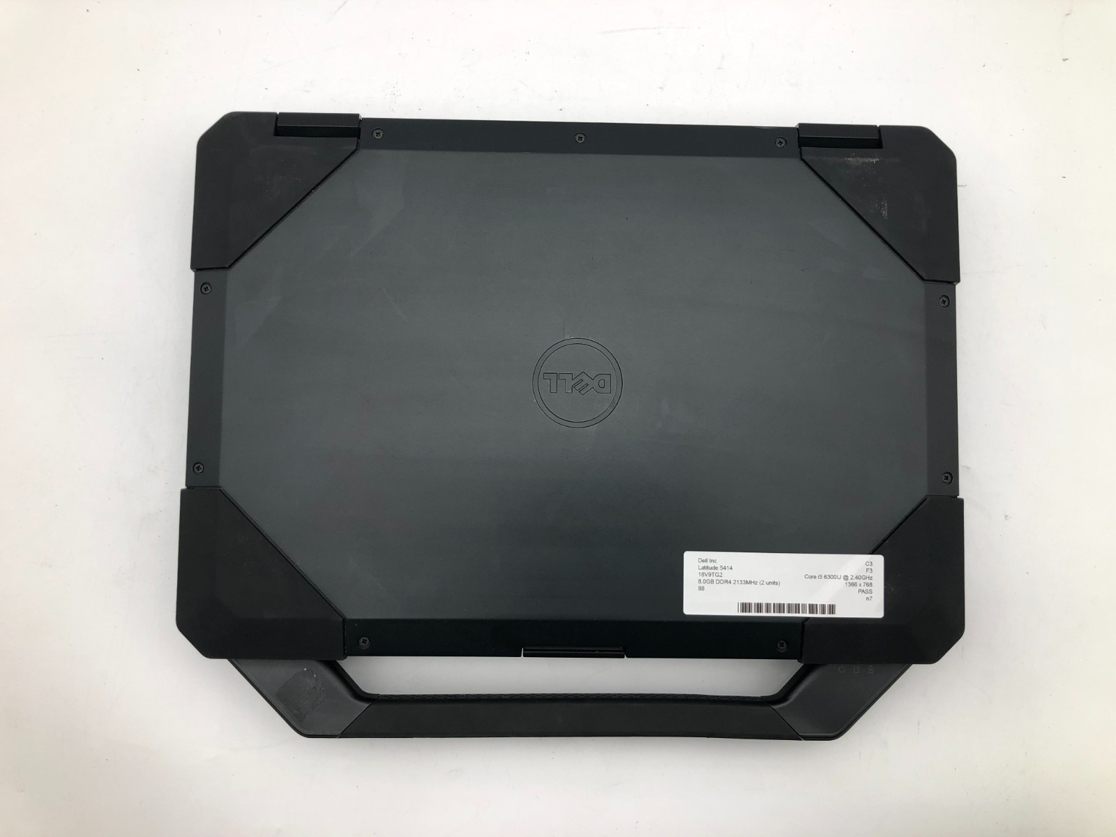 Dell Latitude 5414 i5-6300U 8GB Rugged Laptop 14" HD No OS No SSD DVD-RW 4 Dell Latitude 5414 i5-6300U 8GB Rugged Laptop 14" HD No OS No SSD DVD-RW