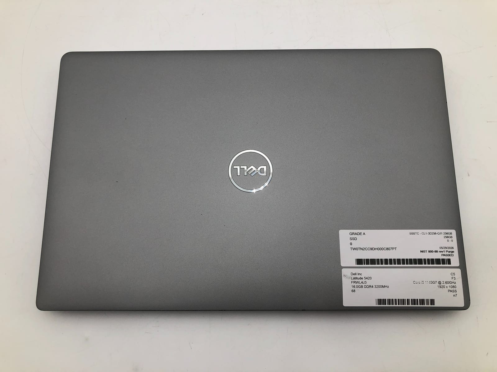 Dell | Latitude 5420 | i5-1145G7 | 16GB | 256GB NVMe | Win 11 Pro | 68% Battery 5 Dell | Latitude 5420 | i5-1145G7 | 16GB | 256GB NVMe | Win 11 Pro | 68% Battery