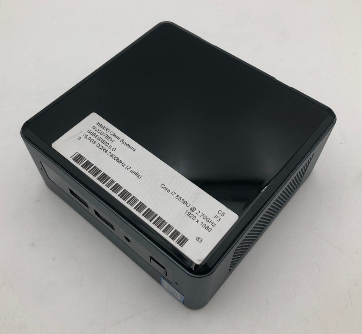 Intel NUC8i7BEH i7-8559U 16GB 256GB SSD Windows 11 Pro Mini PC 1 Intel NUC8i7BEH i7-8559U 16GB 256GB SSD Windows 11 Pro Mini PC