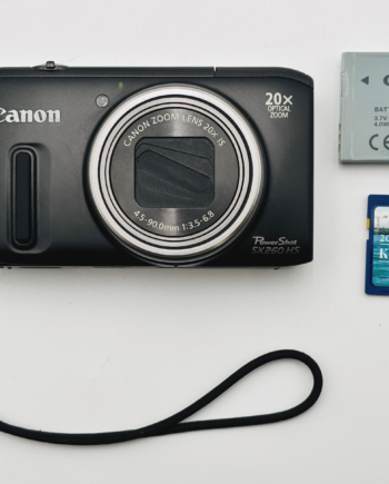 Canon PowerShot SX260 HS 12.1MP Digital Camera - Black (SX260HS)