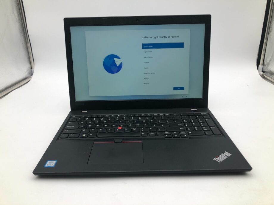 Lenovo ThinkPad L590 i5-8265U 8GB 256GB NVMe SSD 15.5
