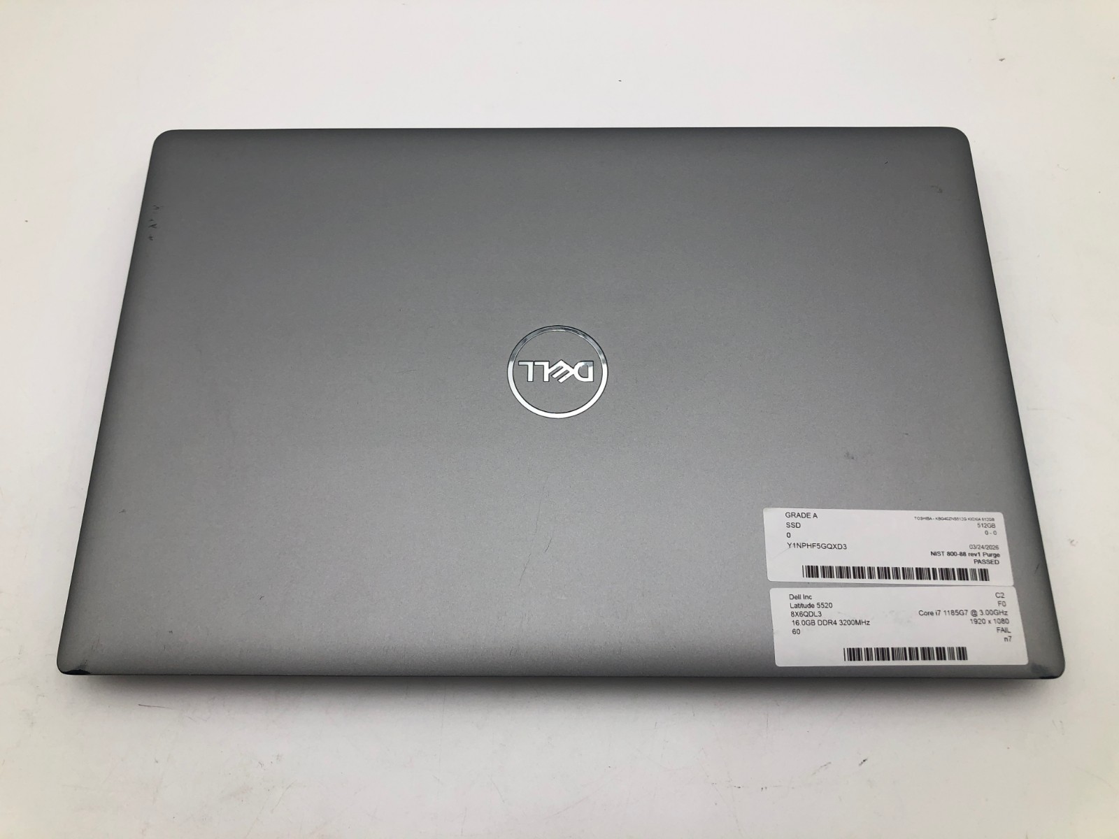 Dell Latitude 5520 i7-1185G7 16GB 512GB NVMe 15.6" FHD Win 11 Pro No Battery 6 Dell Latitude 5520 i7-1185G7 16GB 512GB NVMe 15.6" FHD Win 11 Pro No Battery