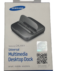New Factory Sealed Samsung Galaxy Black Universal Multimedia Desktop Dock