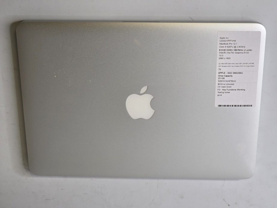 image of Apple MacBook Pro A1502 EMC 2835 133 256GB HDD Intel Core i5 8GB RAM 375440567786 4