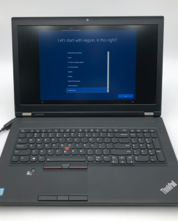 Lenovo ThinkPad P71 Xeon E3-1505M v6 32GB 256GB SSD 17.3" P4000 Win10 No Battery