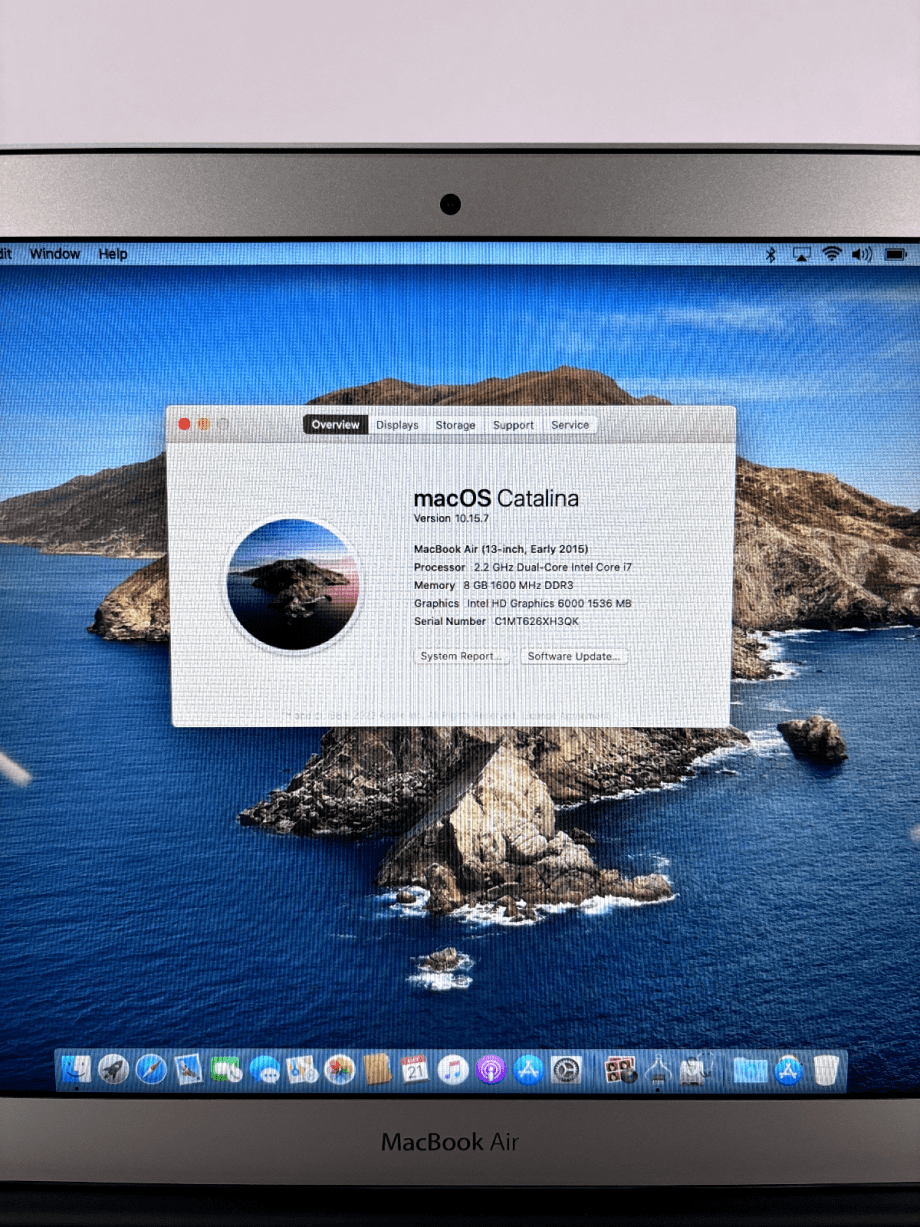 image of MacBook Air 13 Early 2015 i7 5650U 8GB 512GB SSD macOS Catalina Used Good 375442662886 3