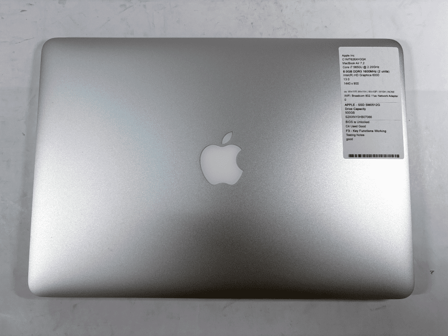 image of MacBook Air 13 Early 2015 i7 5650U 8GB 512GB SSD macOS Catalina Used Good 375442662886 6