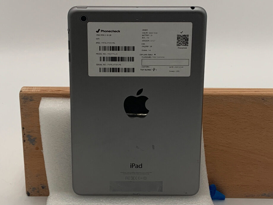 image of Apple iPad mini 2 A1489 32 GB Wi Fi 79 in Space GrayBlack BH96 356344919496 3