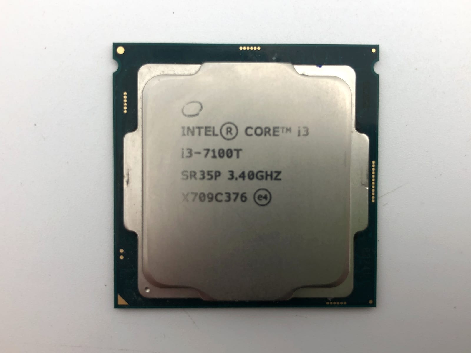 Intel i3-7100T 3.4GHz LGA 1151 Processor (SR35P) 1 Intel i3-7100T 3.4GHz LGA 1151 Processor (SR35P)