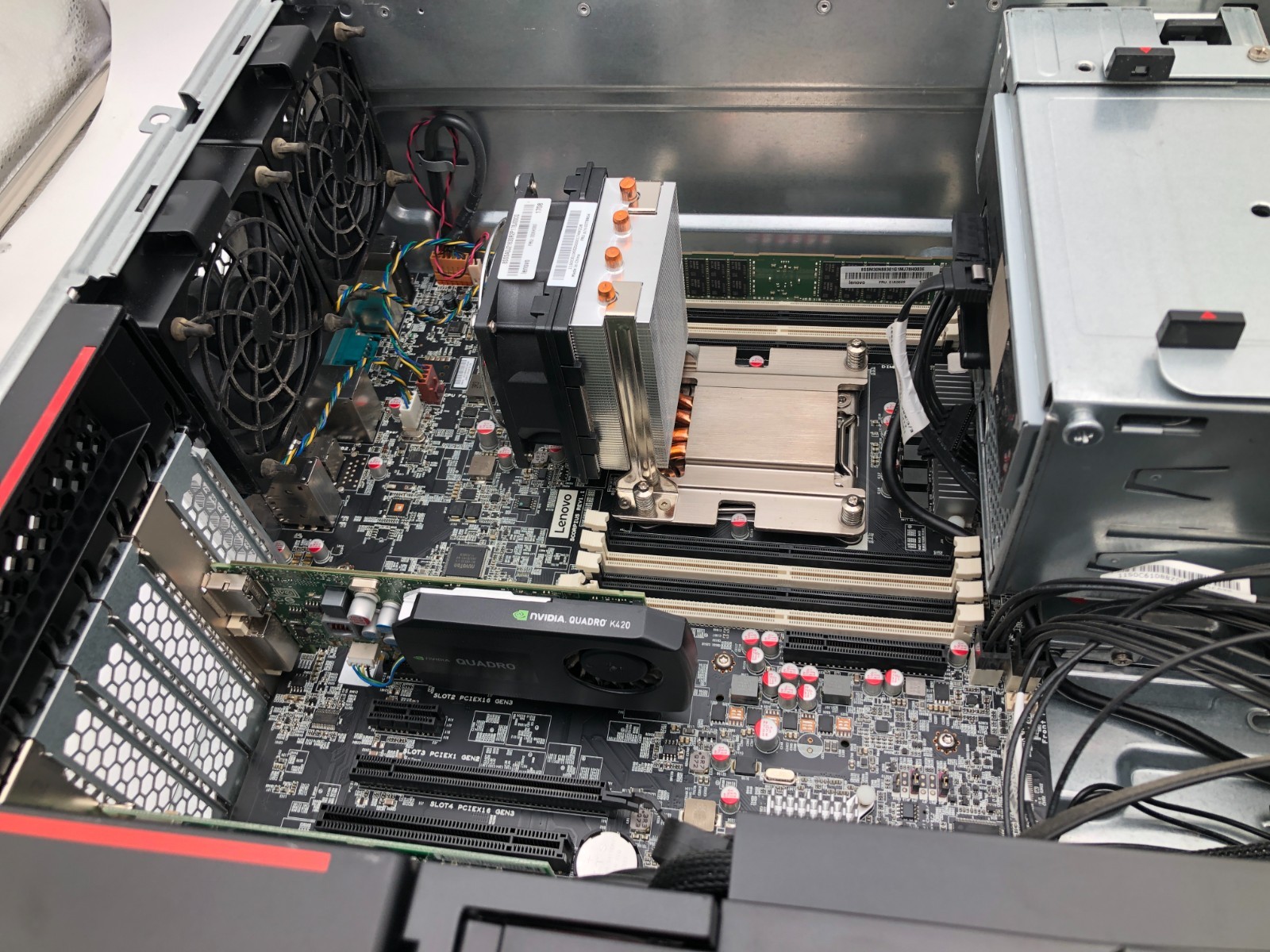 Lenovo ThinkStation P510 Xeon E5-2609 v4 16GB No Drive Quadro K420 No OS 8 Lenovo ThinkStation P510 Xeon E5-2609 v4 16GB No Drive Quadro K420 No OS