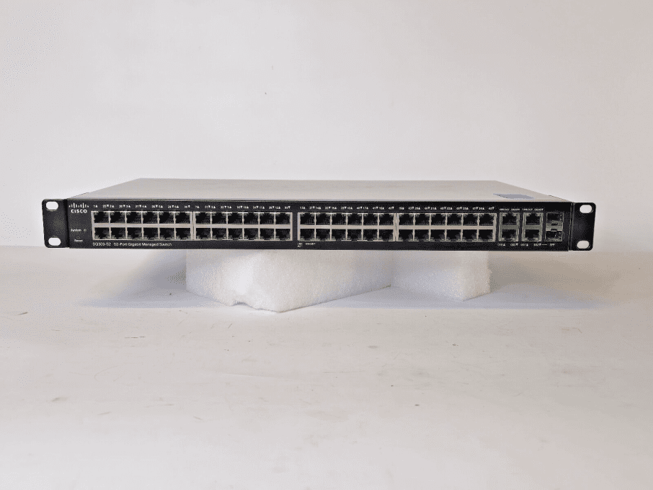 image of Cisco SG300 52 Port Gigabit Managed Rack Mountable Network Switch SRW2048 K9 V04 375444150607