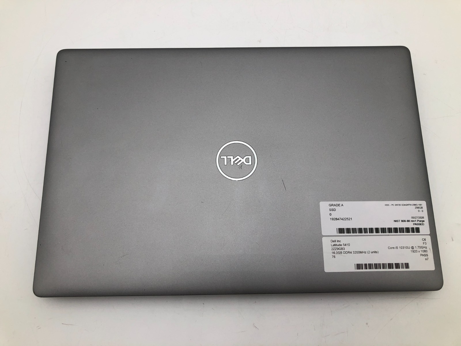 Dell Latitude 5410 Intel Core i5-10310U 16GB RAM 256GB NVMe 14" FHD Win 11 Pro 5 Dell Latitude 5410 Intel Core i5-10310U 16GB RAM 256GB NVMe 14" FHD Win 11 Pro