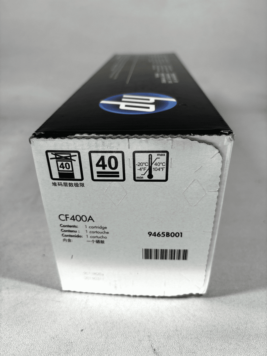 image of HP 201A Black Original LaserJet Toner Cartridge CF400A NEW 375562905507 3