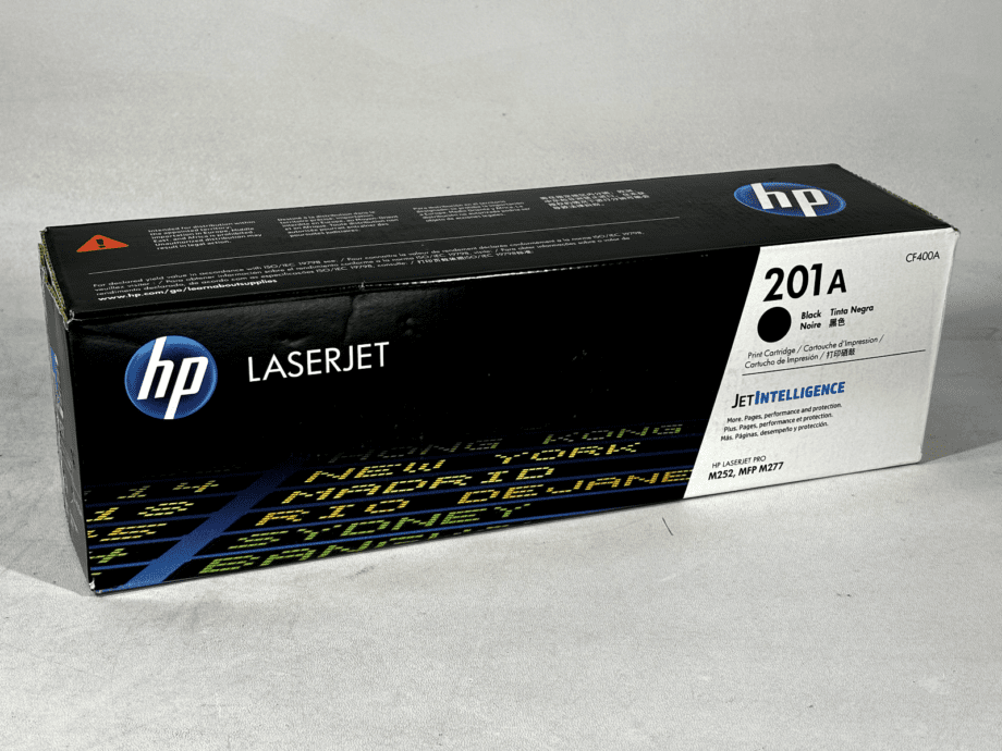 image of HP 201A Black Original LaserJet Toner Cartridge CF400A NEW 375562905507