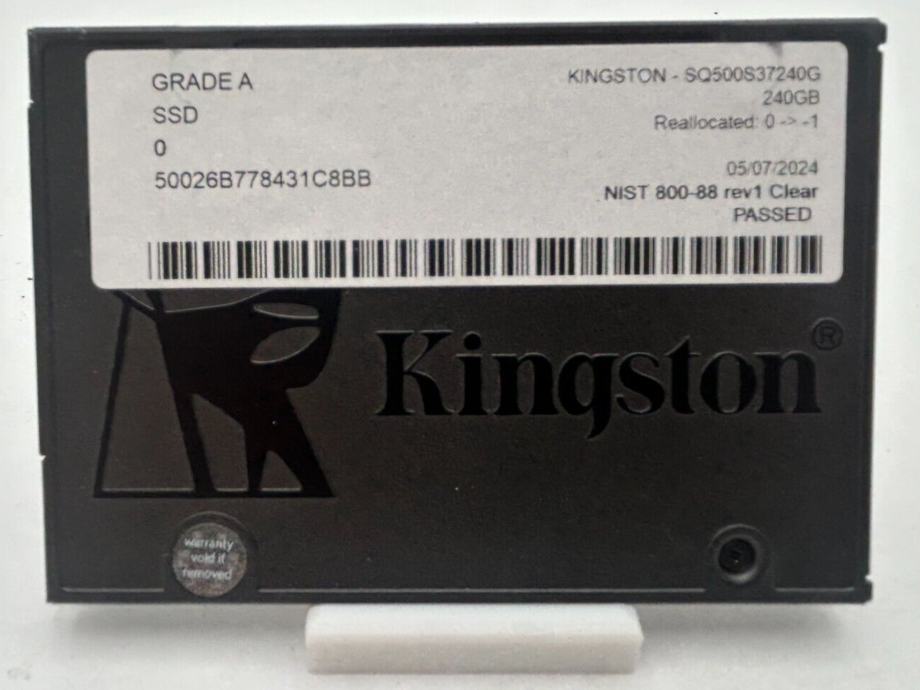 Kingston Q500 240GB Internal 2.5" Solid State Drive (SQ500S37/240G)