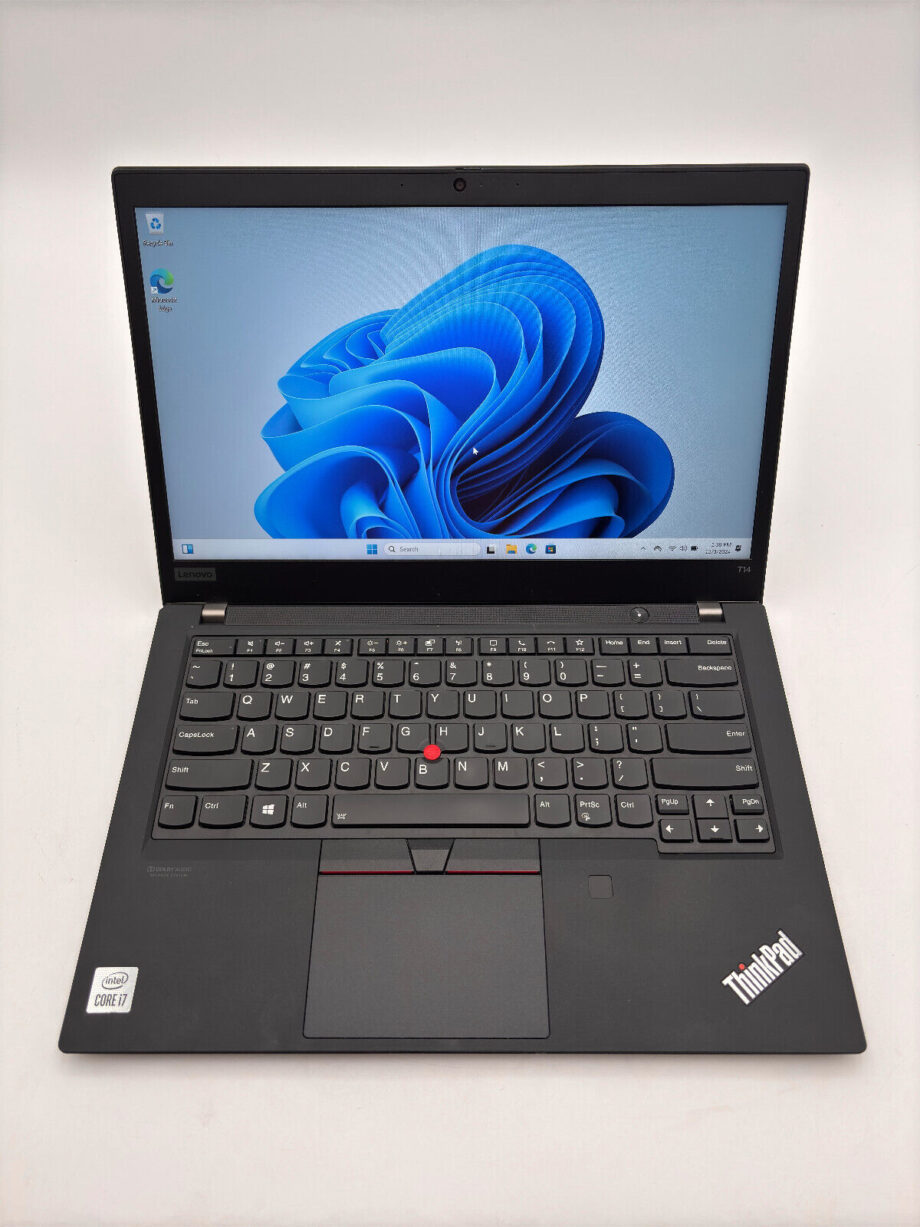 image of Lenovo ThinkPad T14 Gen 1 i7 10510U18GHz 16GB RAM 512GB SSD Windows11 Pro 375839487807