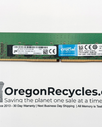 Micron 8GB DDR4 2400MHz RDIMM ECC Server Memory – MTA9ASF1G72PZ-2G3B1