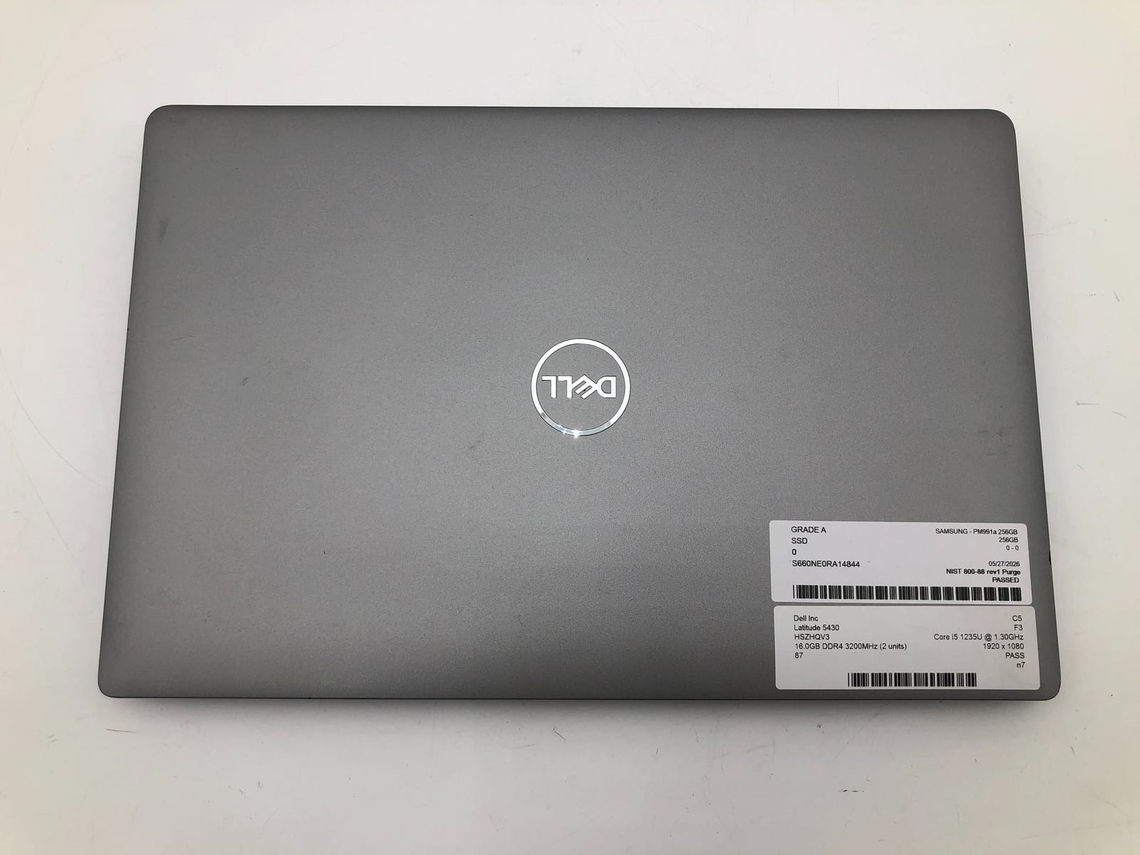 Dell | Latitude 5430 | i5-1235U | 16GB | 256GB NVMe | Win 11 Pro | 87% Battery 6 Dell | Latitude 5430 | i5-1235U | 16GB | 256GB NVMe | Win 11 Pro | 87% Battery