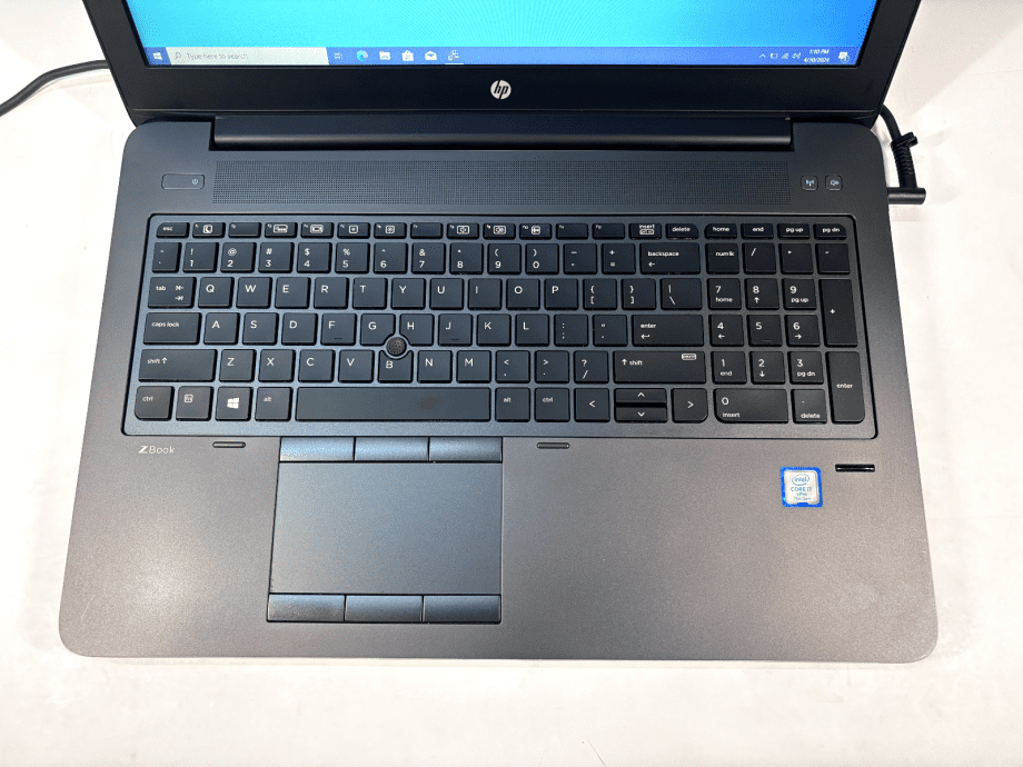 image of HP ZBook 15 G4 i7 7820HQ 16GB 512SSD WIN10P Quadro M2200 no battery Used Good 355678639317 2