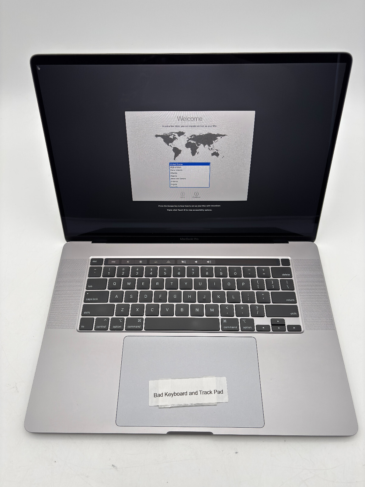 MacBook Pro 16 2019 - i7 9750H - 16GB 512GB SSD Catalina - AMD  