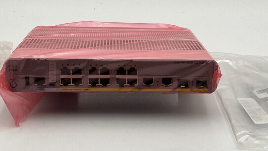 image of Cisco WS C3560CX 12PC S Catalyst 3560 CX 12 Port PoE Ip Base New Sealed 375716393137 4