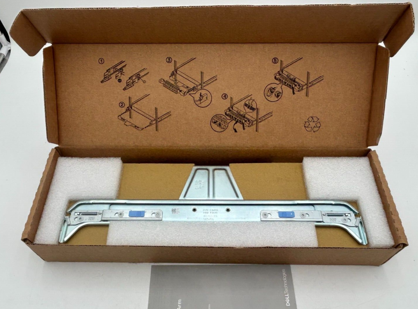 Dell 1U Cable Management Arm Kit – 0TYYJN – New Open Box 1 Dell 1U Cable Management Arm Kit – 0TYYJN – New Open Box