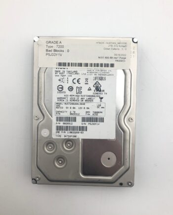 HITACHI HUS72402_NEO2000 2TB 3.5" 12Gb/s 7200 RPM SAS Drive Tested