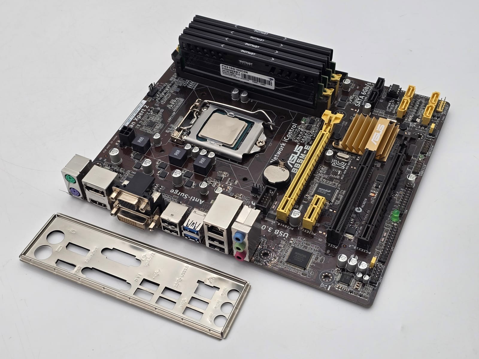 ASUS B85M-E LGA1155 i7-4770K 32GB Motherboard Combo - Tested 3 ASUS B85M-E LGA1155 i7-4770K 32GB Motherboard Combo - Tested
