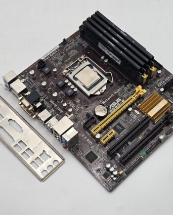 ASUS B85M-E LGA1155 i7-4770K 32GB Motherboard Combo - Tested