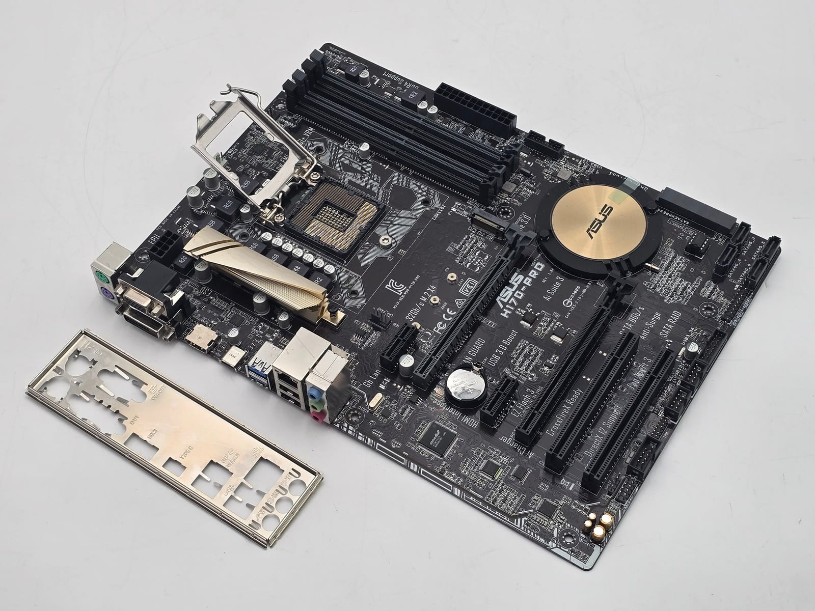 ASUS H170-PRO LGA1151 Motherboard Intel H170 Express DDR4 ATX - Tested 3 ASUS H170-PRO LGA1151 Motherboard Intel H170 Express DDR4 ATX - Tested