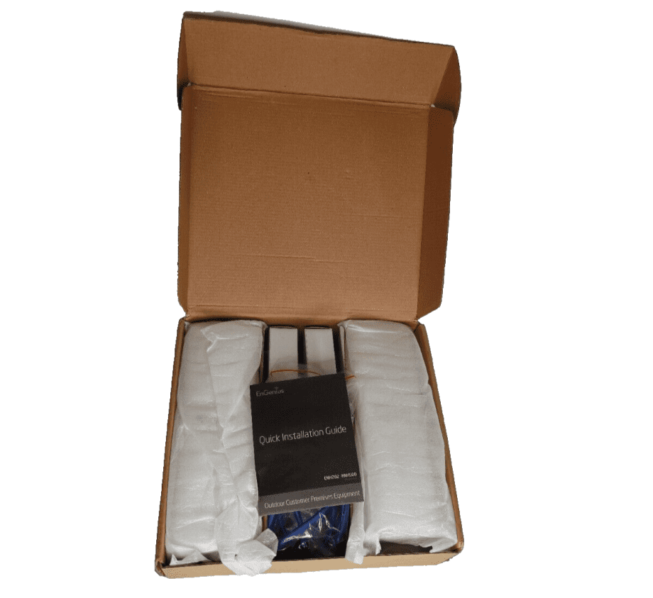 image of EnGenius N ENH500 Kit Long Range Wireless N300 Outdoor CPE New in Box 375457079857