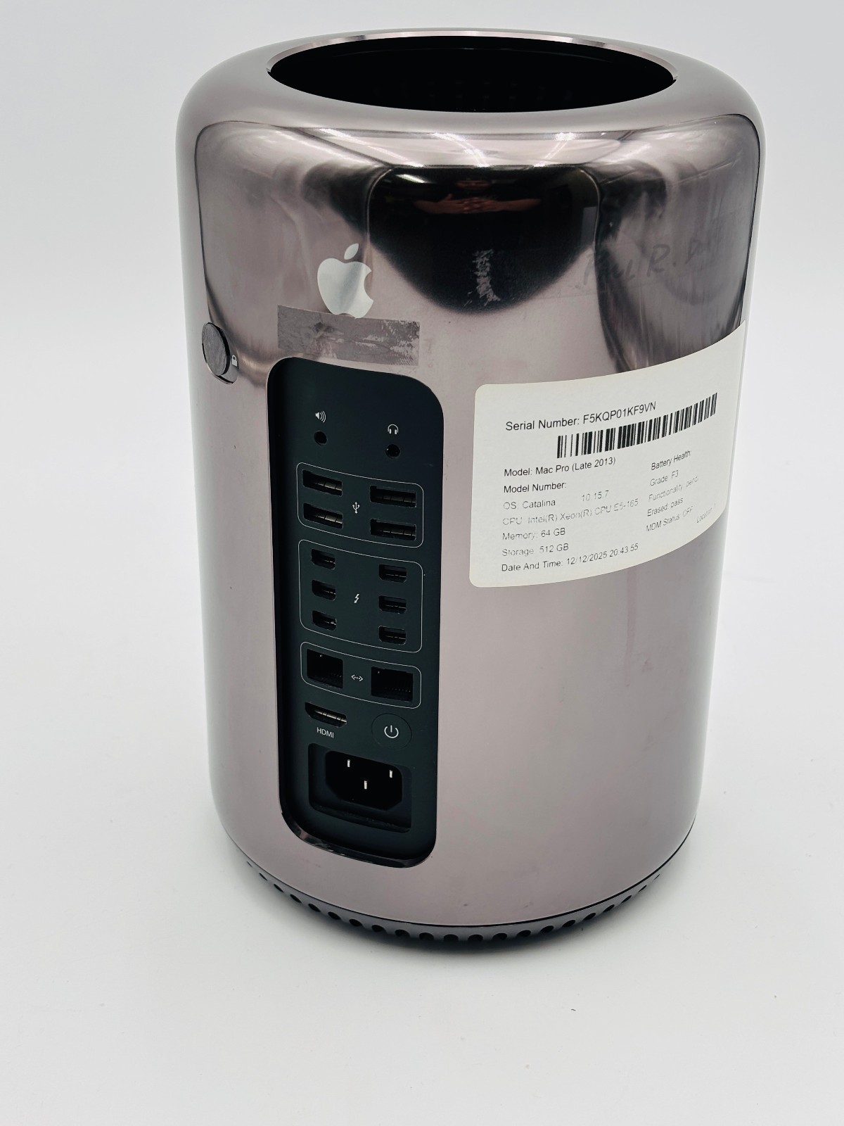 Mac Pro (Late 2013) Xeon E5-1650 v2 3.5GHz 64GB RAM 512GB SSD macOS Catalina 3 Mac Pro (Late 2013) Xeon E5-1650 v2 3.5GHz 64GB RAM 512GB SSD macOS Catalina