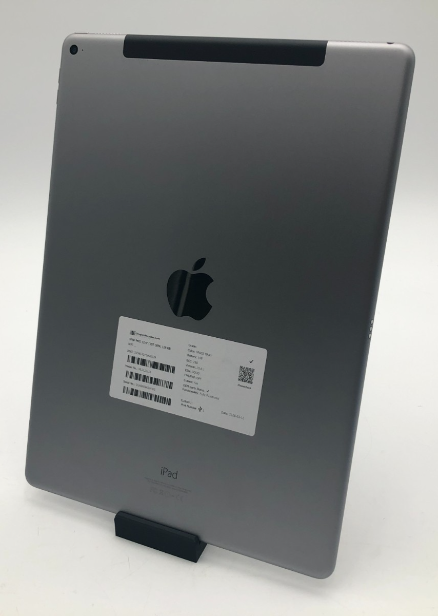 Apple iPad Pro 12.9" 1st Gen 128GB Space Gray WiFi + Cellular Verizon 4 Apple iPad Pro 12.9" 1st Gen 128GB Space Gray WiFi + Cellular Verizon