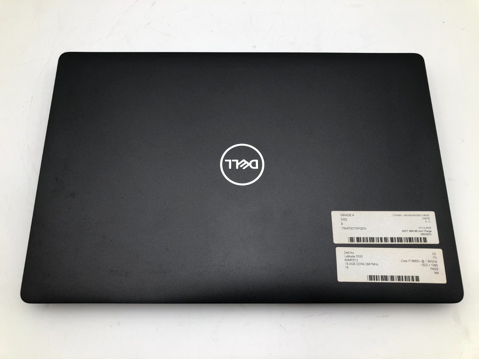 Dell Latitude 5500 i7-8665U 16GB 256GB NVMe SSD 15.5" FHD Win 11 Pro 3 Dell Latitude 5500 i7-8665U 16GB 256GB NVMe SSD 15.5" FHD Win 11 Pro