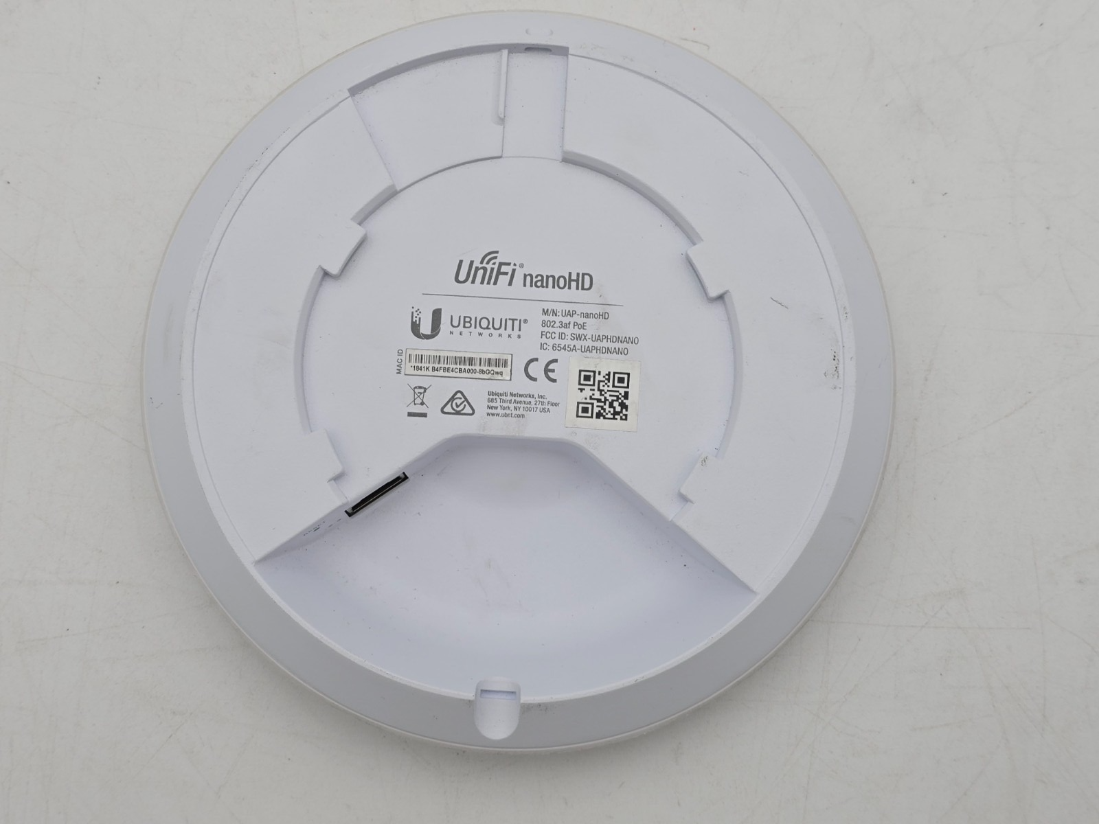 Ubiquiti UniFi nanoHD Access Point (UAP-nanoHD-US) – Wi-Fi 5, Tested, Includes P 3 Ubiquiti UniFi nanoHD Access Point (UAP-nanoHD-US) – Wi-Fi 5, Tested, Includes P
