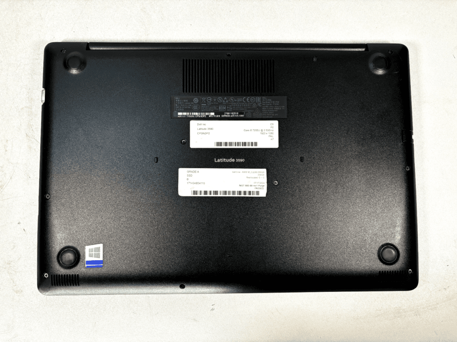 image of Dell Latitude 3590 i5 7200U 16GB 256GB SSD Winodws 11 Pro No Battery 375618162477 5